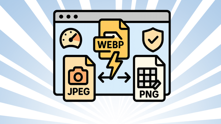 WebP vs JPEG vs PNG: Which Should You Use? (Fast Decision Guide)